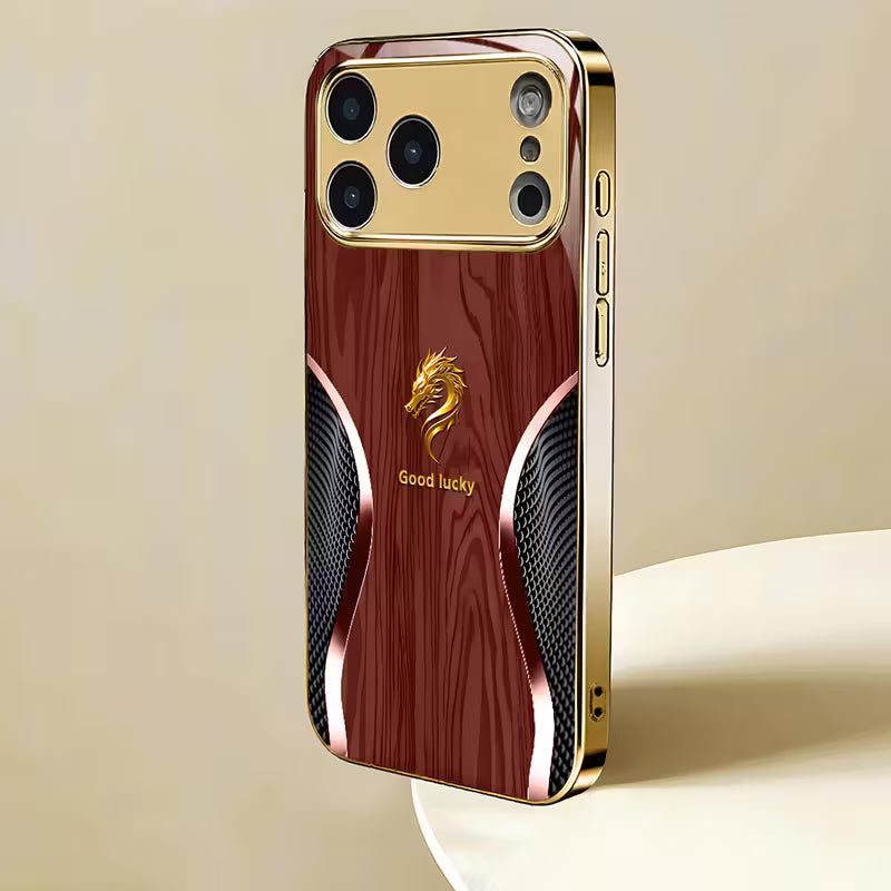 Golden Dragon Electroplated Case