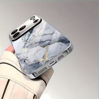 Marble Patterned Electroplated Case