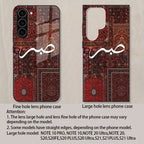 Galaxy S Series - Retro Artistic Glass Case