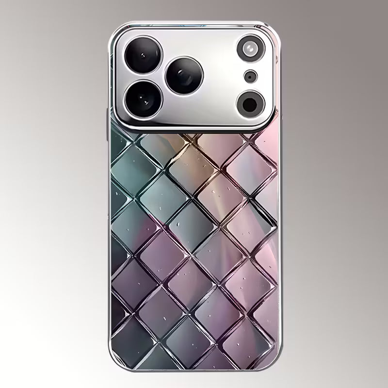 Glass Texture Diamond Pattern Case