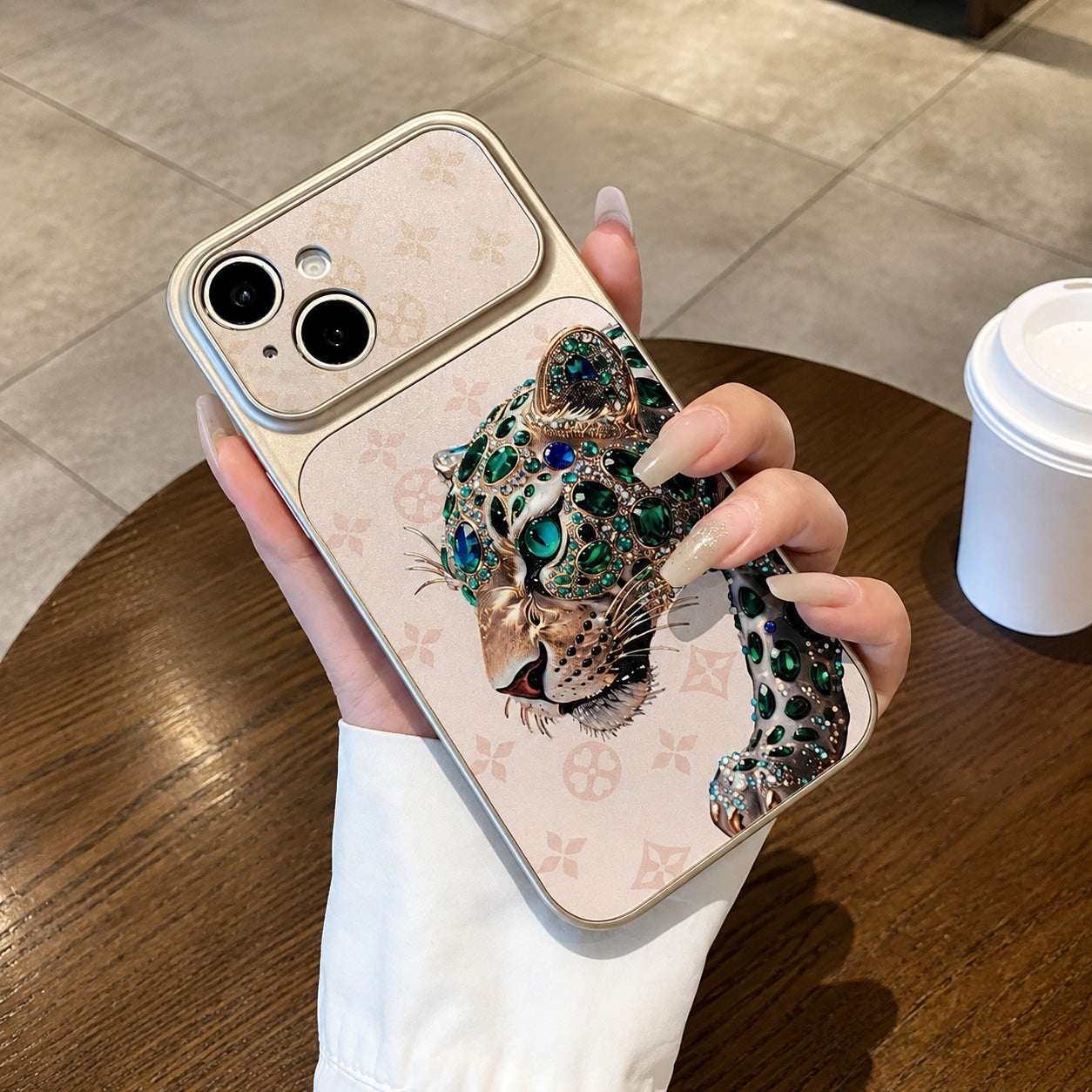 Gem Wild Case - Cream