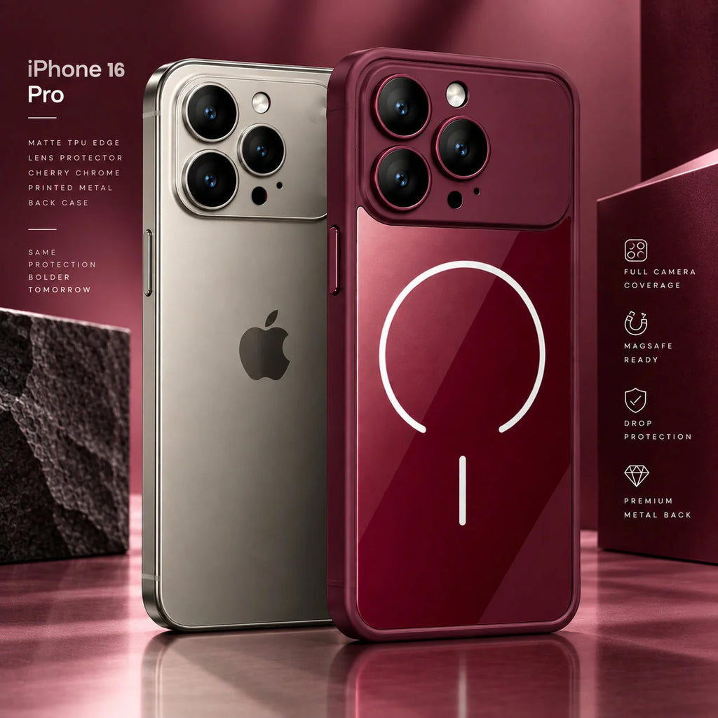 Deep Burgundy Luxe Case