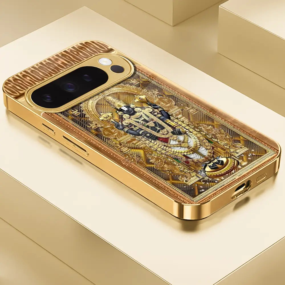 Divine Tirupati Balaji Glass Case