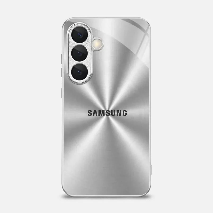 Galaxy S Series - Futuristic Silver Line Case