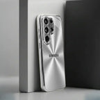 Galaxy S Series - Futuristic Silver Line Case