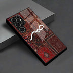 Galaxy S Series - Retro Artistic Glass Case