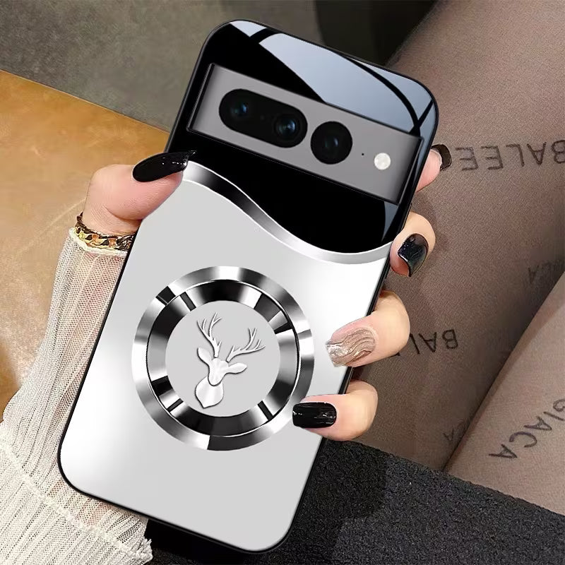 Google Pixel -  Minimalist Glass Shell Case