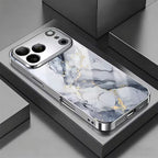 Marble Patterned Electroplated Case