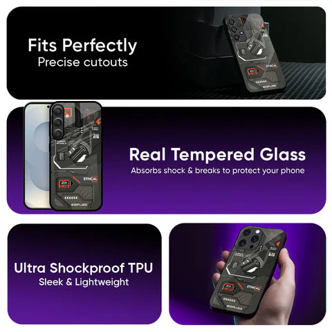 Galaxy S Series - Holographic Tech Case