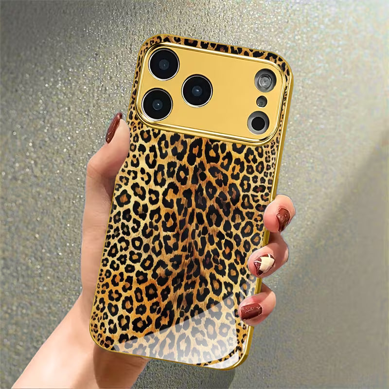Premium Brown Leopard Print Case