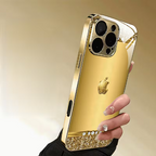 Gold Plated Case With Border Design
