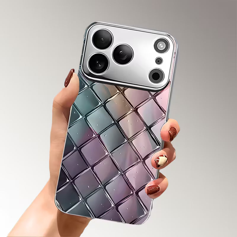 Glass Texture Diamond Pattern Case