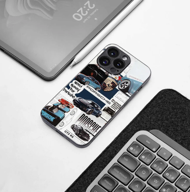Porsche Aesthetic Pop Culture Case