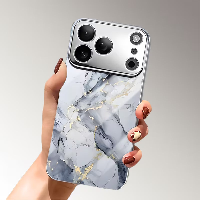 Marble Patterned Electroplated Case