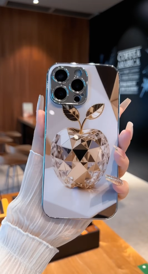 iPhone Series - Monogram Brown Pattern Case