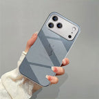 Premium Silvery Glass Case