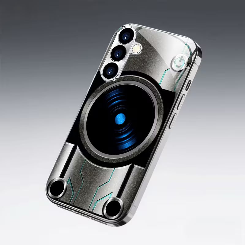 Silver Electroplated Glass Case