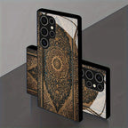 Galaxy S Series - Exquisite Carved Blue Pattern Case