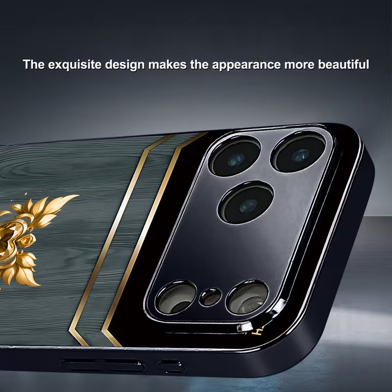 Crystal Heart Electroplated Case