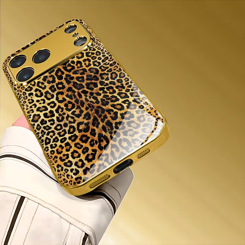 Premium Brown Leopard Print Case