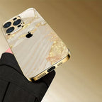 Gold Plated Glass Case