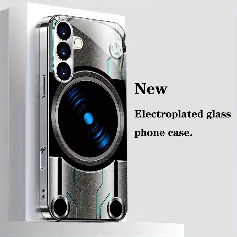 Silver Electroplated Glass Case