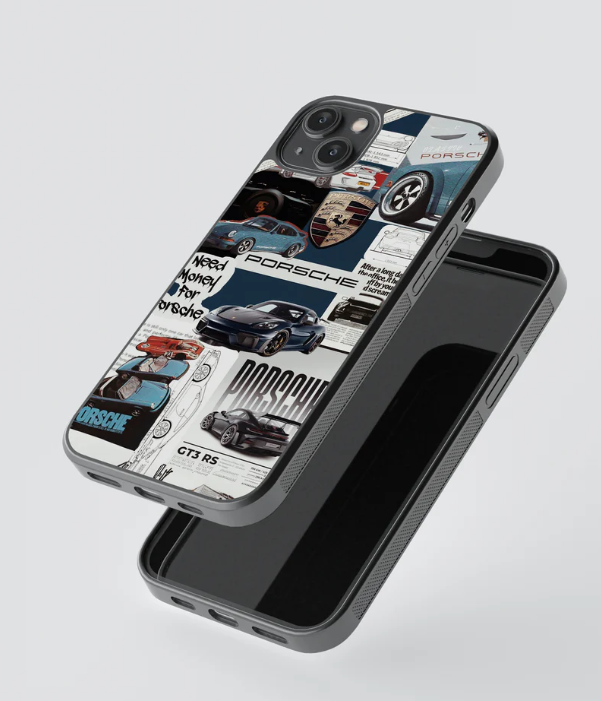 Porsche Aesthetic Pop Culture Case