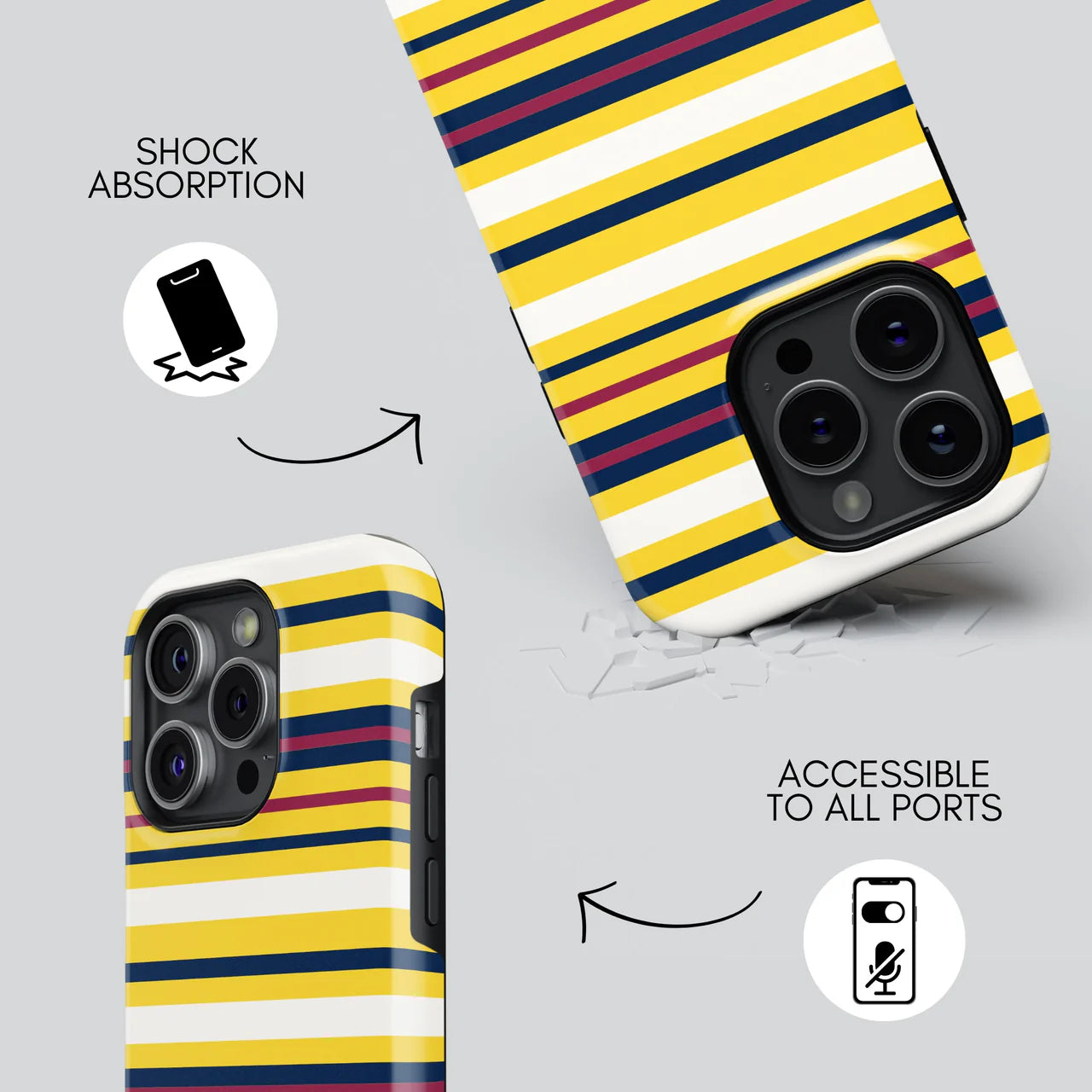 Sunbeam Stripes Case