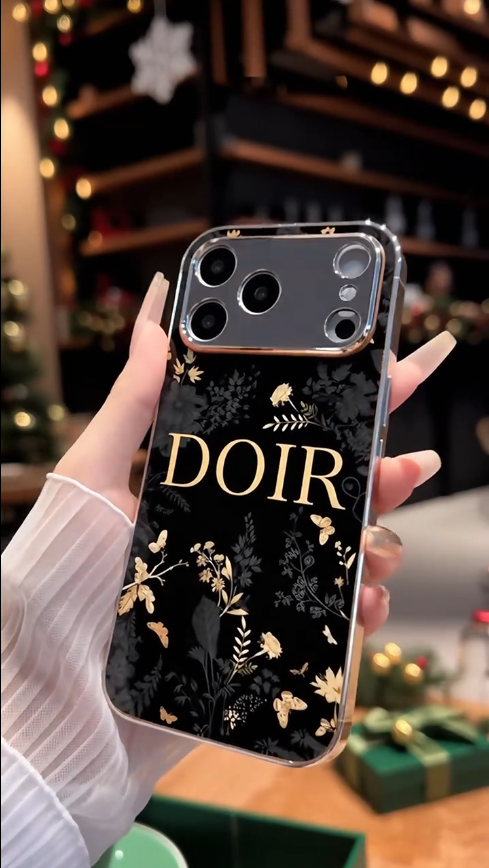 iPhone Series - Luxury Monarch Floral Case