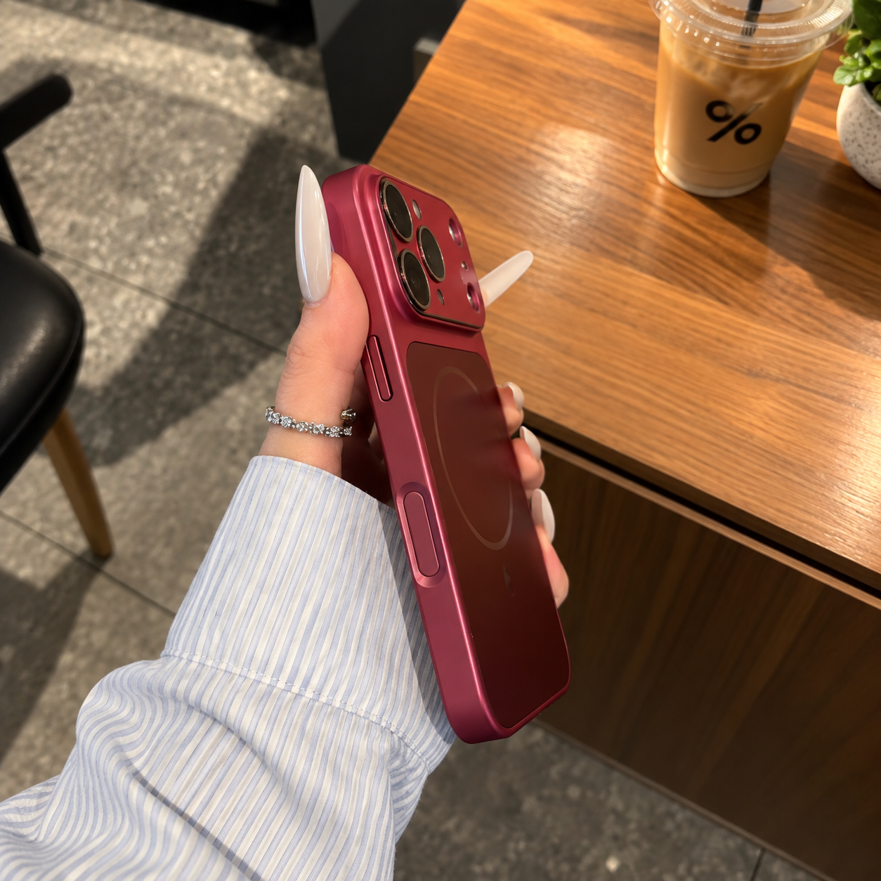 Burgundy Elixir Case