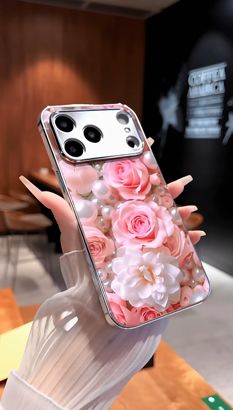 iPhone Series - Coquette Flora Shell Case