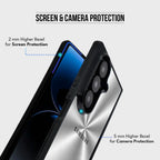 Galaxy S Series - Futuristic Silver Line Case