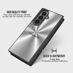 Galaxy S Series - Futuristic Silver Line Case
