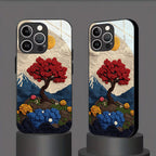 Scarlet Bloom Aesthetic Case