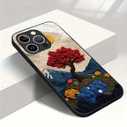 Scarlet Bloom Aesthetic Case