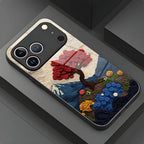 Scarlet Bloom Aesthetic Case