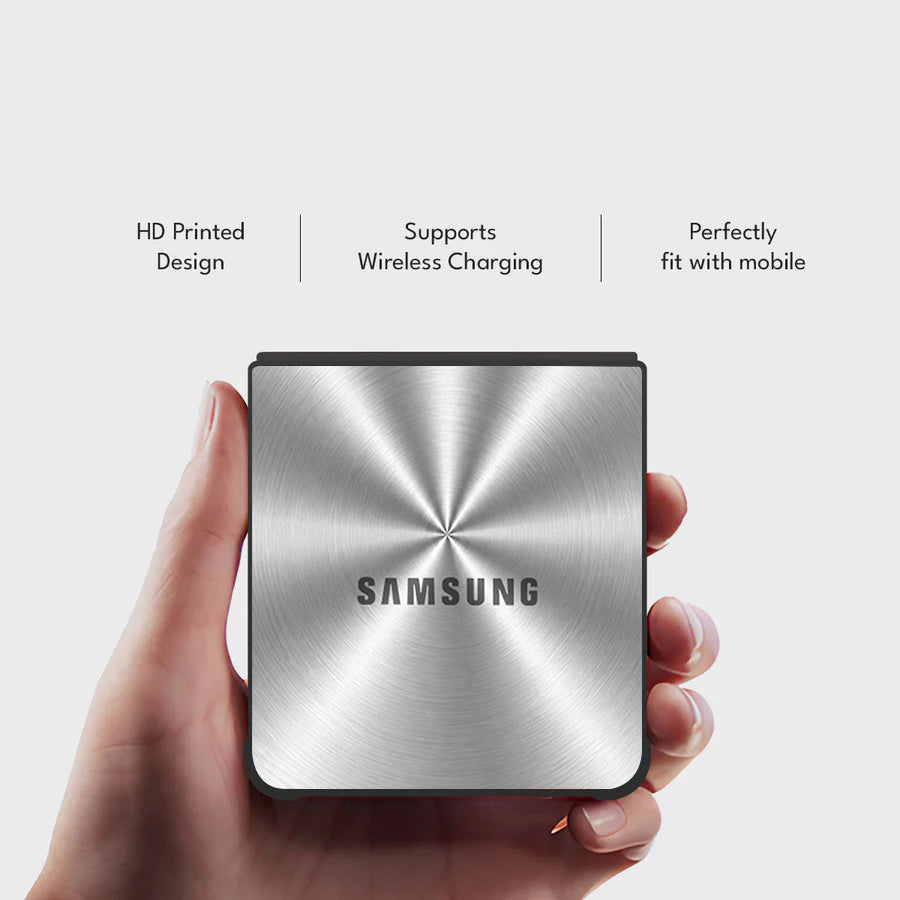 Galaxy S Series - Futuristic Silver Line Case