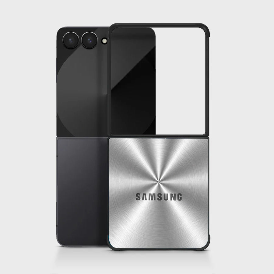 Galaxy S Series - Futuristic Silver Line Case