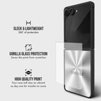 Galaxy S Series - Futuristic Silver Line Case