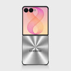 Galaxy S Series - Futuristic Silver Line Case