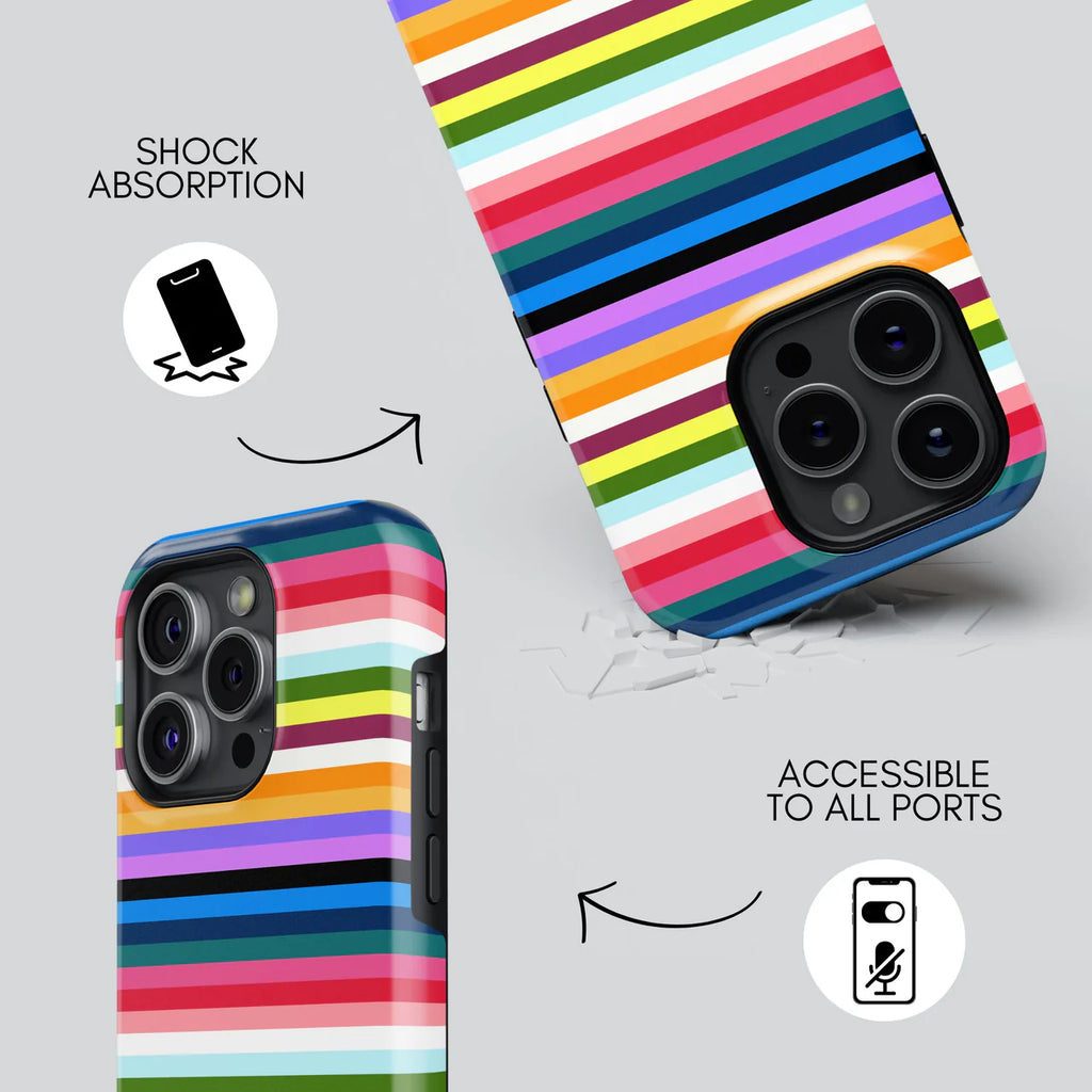 Tutti Frutti Stripes Case