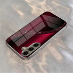 Crimson Glitter Pattern Case