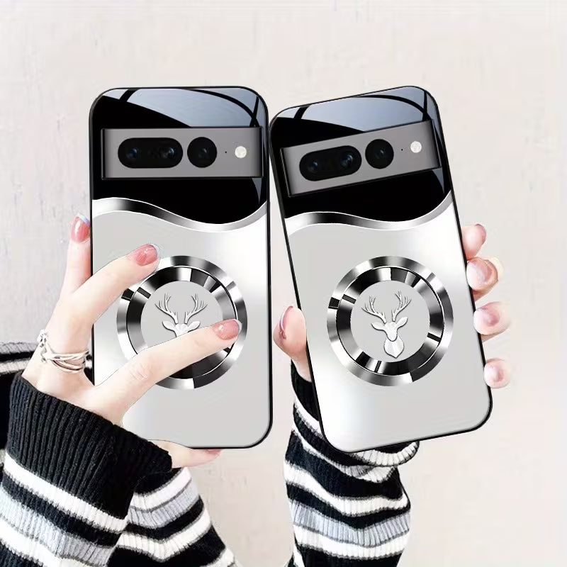 Google Pixel -  Minimalist Glass Shell Case