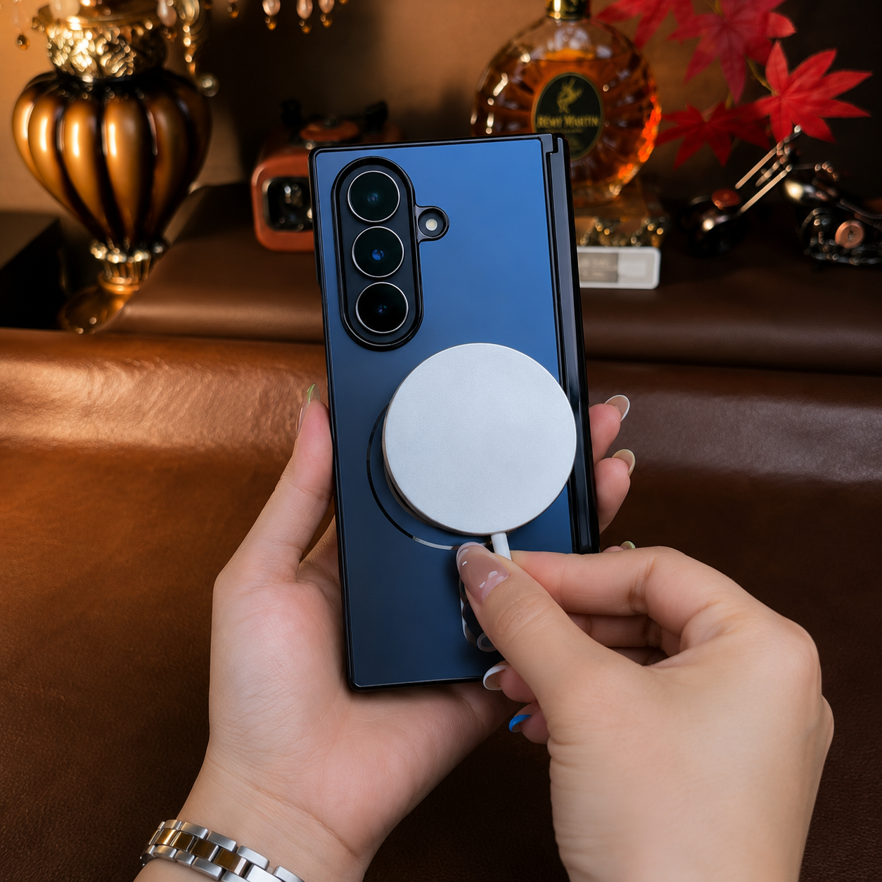 Galaxy Series - Ocean Chrome Case