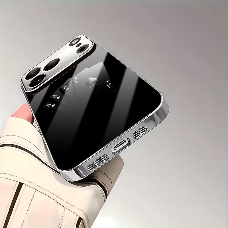 Black Cards Electroplated Case