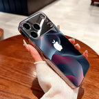 Fluid Gradient Electroplated Glass Case