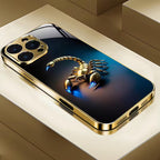 Scorpion Pattern Gold-Plated Case