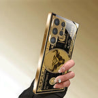 Bull Pattern Gold Plated Case