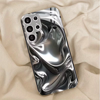 Trendy Metallic Glossy Stereoscopic Holographic Case