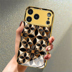 Golden Patterned Electroplated Case